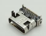 24P DIP+SMD L=8.65mm USB 3.1 type C connector female socket 